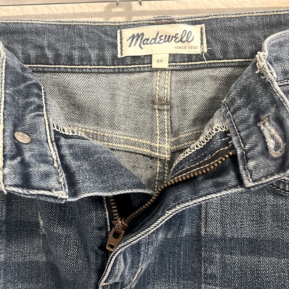 Madewell Distressed Jean Skirt - Size 27 - Excellent Condition - Picture 3 of 3